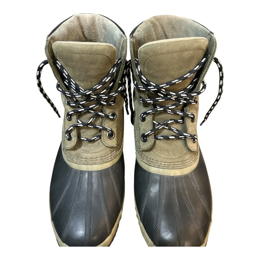SOREL Cheyanne II Waterproof Insulated Winter Boot NM2755-383 Nori/Black Sz 10.5